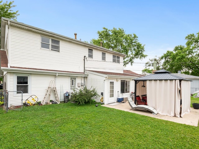 11554 S Neenah Ave, Worth, IL 60482 - rear view of property with a gazebo and a patio area