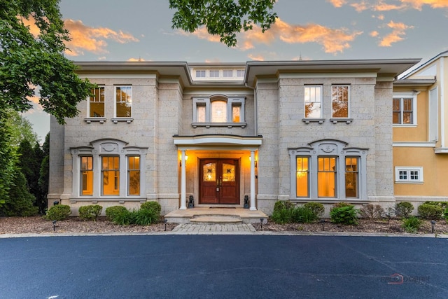 2426 Lexington Dr, Long Grove, IL 60047 - view of front of home featuring stone siding
