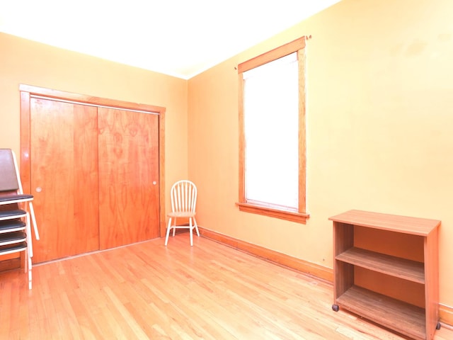 4249 W Melrose St, Chicago, IL 60641 - unfurnished bedroom featuring baseboards and wood finished floors