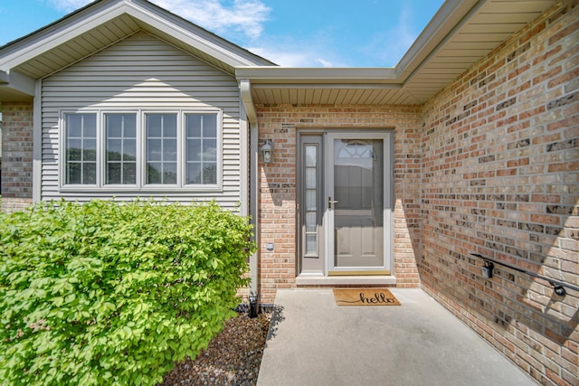 9154 Arbour Walk Dr, Frankfort, IL 60423 - doorway to property with brick siding