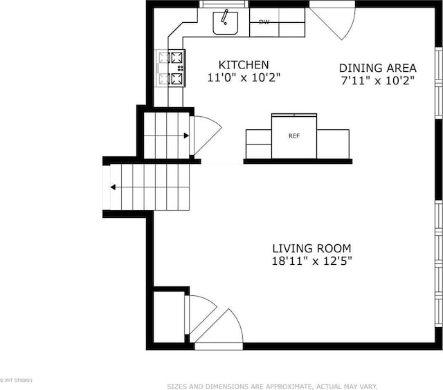 8800 44th Pl, Brookfield, IL 60513 - view of room layout
