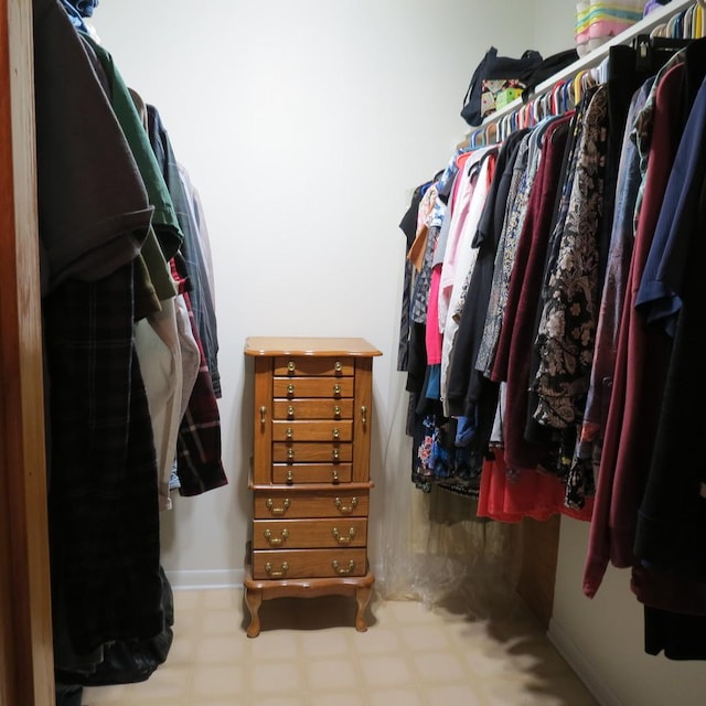 10902 E French St, Grant Park, IL 60940 - spacious closet with tile patterned floors
