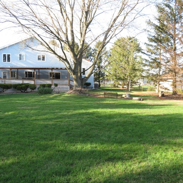 10902 E French St, Grant Park, IL 60940 - view of yard