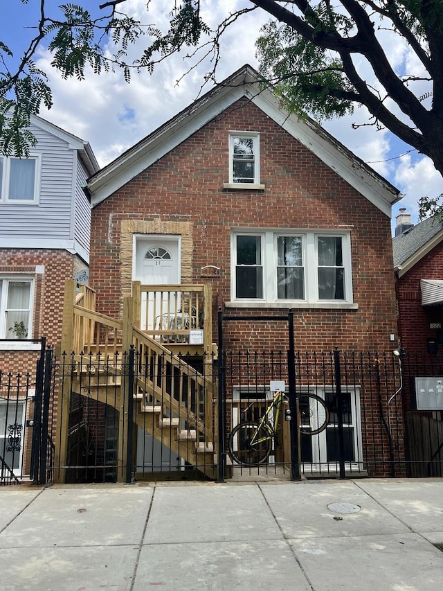 1824 W 22nd Pl, Chicago, IL 60608 - view of front of house featuring brick siding