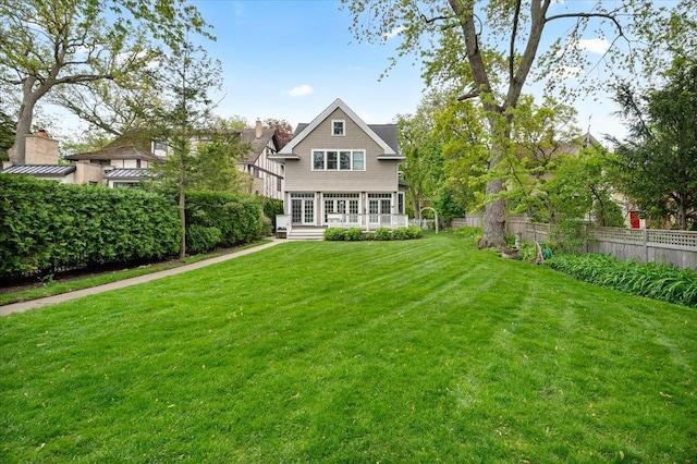 820 Lake Ave, Wilmette, IL 60091 - rear view of property featuring covered porch