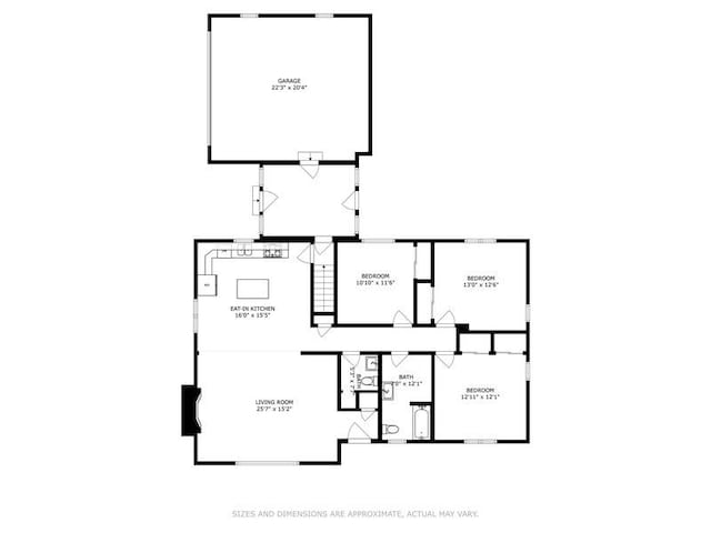 226 W Highland Dr, Chicago Heights, IL 60411 - view of layout