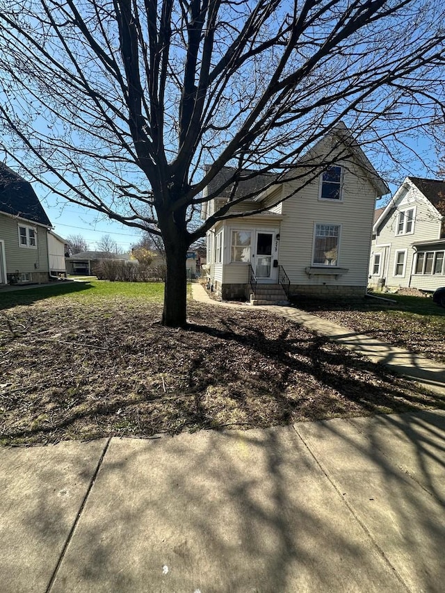 238 Ann St, West Chicago, IL 60185 - view of side of property with entry steps