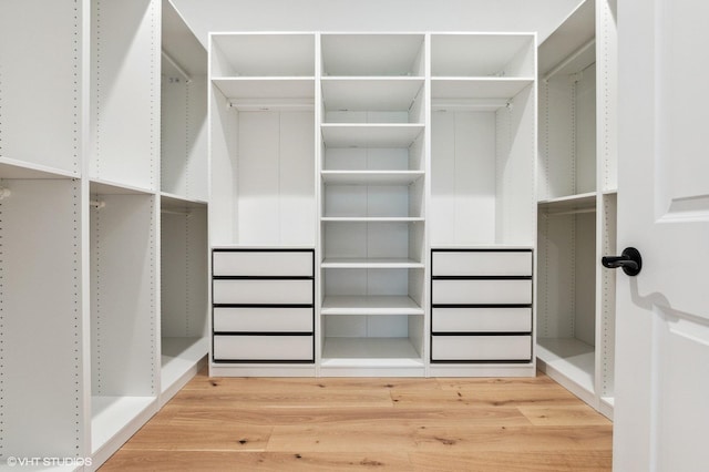 10940 German Church Rd, La Grange, IL 60525 - spacious closet featuring light wood-style flooring