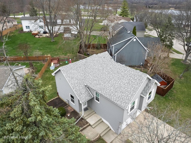 133 Abbeywood Cir, Streamwood, IL 60107 - drone / aerial view