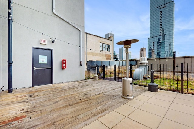 8 W Monroe St Unit 1507, Chicago, IL 60603 - deck featuring a city view