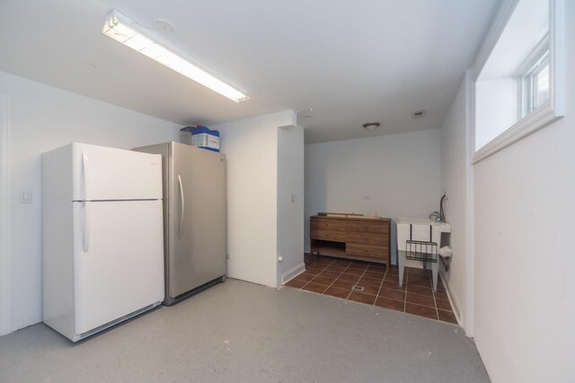 1615 W Superior St, Chicago, IL 60622 - kitchen with freestanding refrigerator