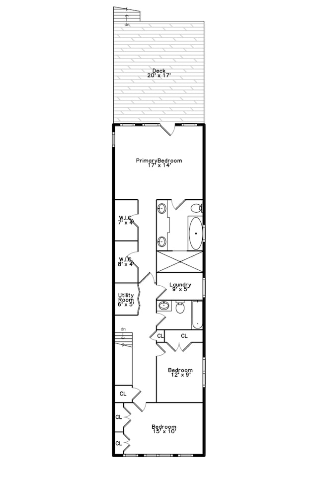 1615 W Superior St, Chicago, IL 60622 - floor plan / room layout