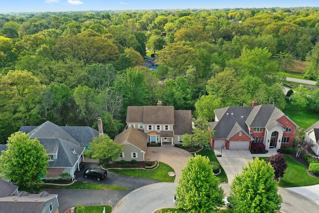 717 Stonebridge Rd, Frankfort, IL 60423 - aerial view of residential area with a forest