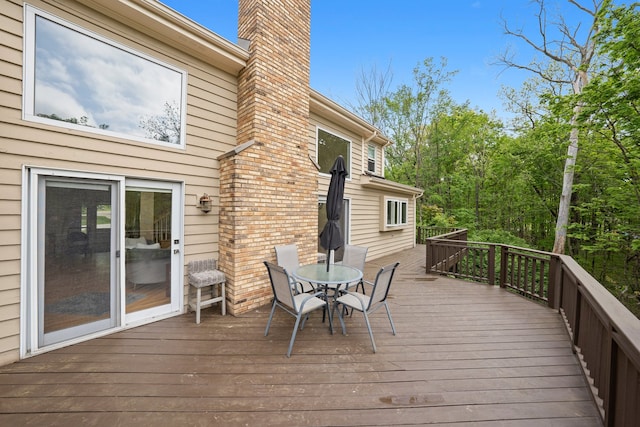 717 Stonebridge Rd, Frankfort, IL 60423 - deck featuring outdoor dining space