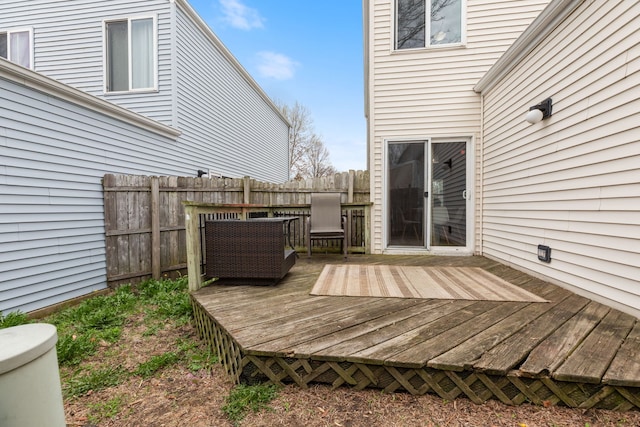 947 Four Seasons Blvd, Aurora, IL 60504 - wooden deck featuring fence