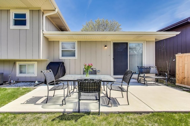 5740 Alabama Ave, Clarendon Hills, IL 60514 - view of patio featuring outdoor dining space