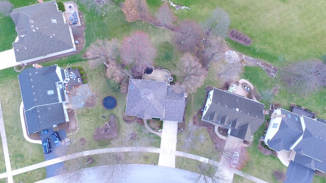 2624 Haddassah Dr, Naperville, IL 60565 - drone / aerial view with a residential view