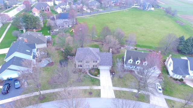 2624 Haddassah Dr, Naperville, IL 60565 - drone / aerial view with a residential view