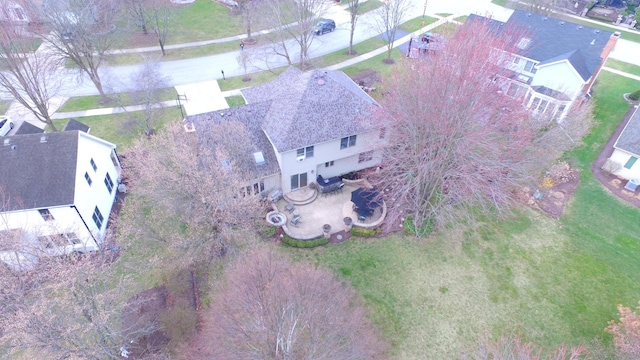 2624 Haddassah Dr, Naperville, IL 60565 - bird's eye view