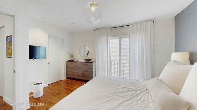 1341 N Wolcott Ave Unit A, Chicago, IL 60622 - bedroom with wood finished floors