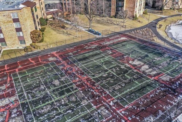 drone / aerial view