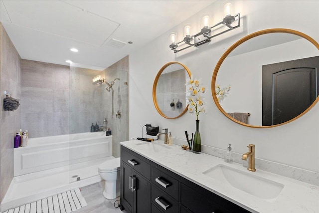 900 N Kingsbury St Unit 878, Chicago, IL 60610 - full bath with double vanity and toilet