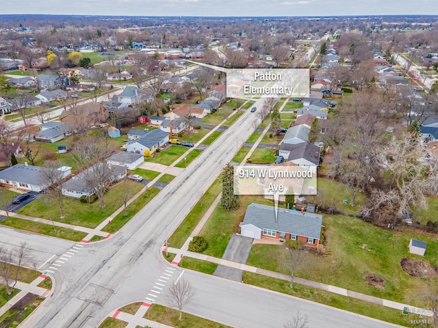 914 W Lynnwood Ave, Arlington Heights, IL 60004 - drone / aerial view featuring a residential view