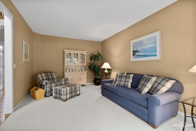541 Clover Dr, Algonquin, IL 60102 - carpeted living room featuring baseboards