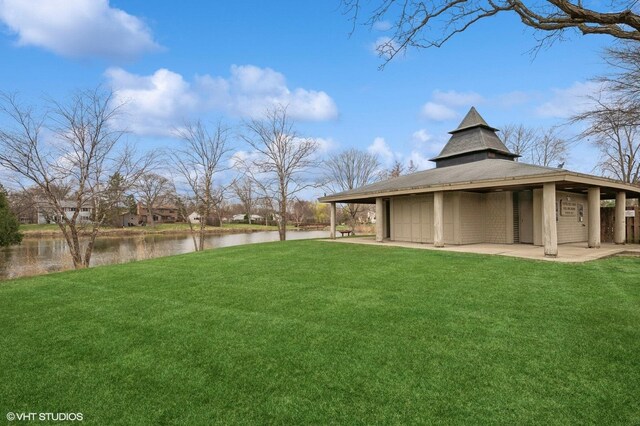 111 E Garden Ave, Palatine, IL 60067 - view of yard with a water view
