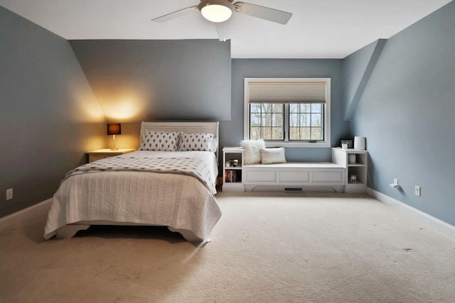 3131 Pepper Creek Bridge Pkwy, Valparaiso, IN 46385 - carpeted bedroom featuring baseboards and a ceiling fan