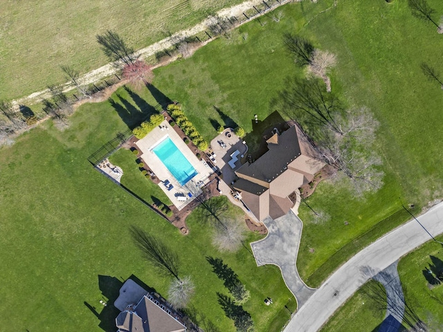 drone / aerial view