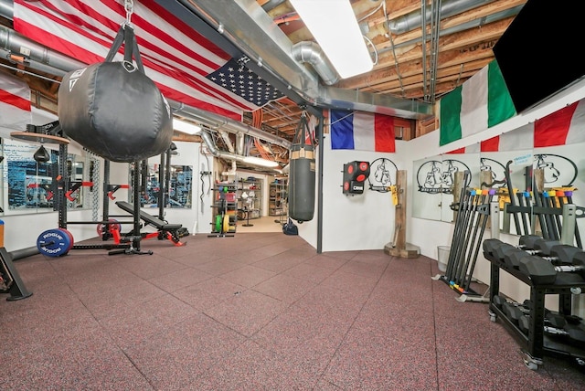 96 S Wynstone Dr, North Barrington, IL 60010 - view of gym