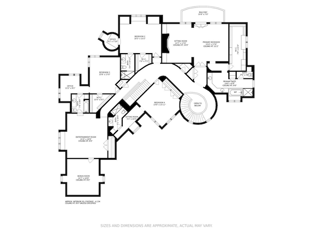 96 S Wynstone Dr, North Barrington, IL 60010 - view of home floor plan