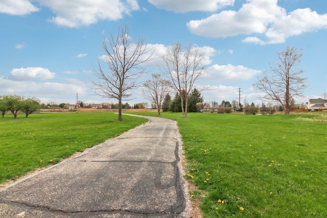 view of road