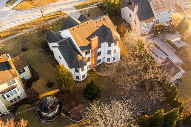 bird's eye view