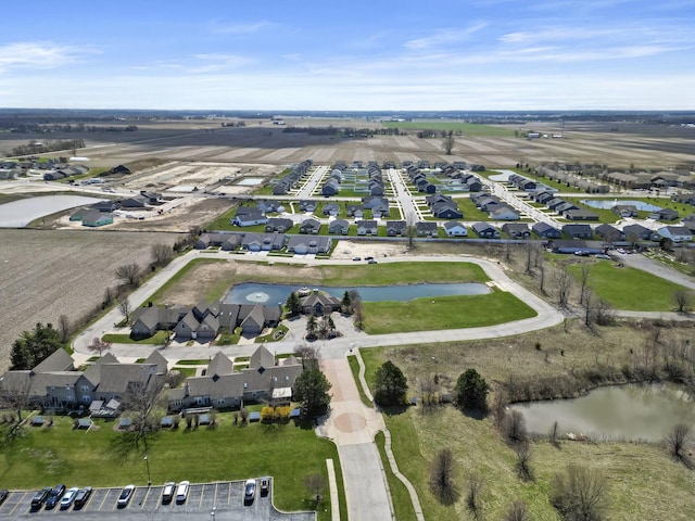 6367 Jasmine Ave, Portage, IN 46368 - drone / aerial view with a water view and a residential view