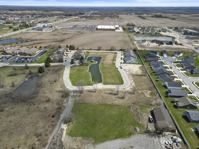 6367 Jasmine Ave, Portage, IN 46368 - aerial view with a water view and a residential view