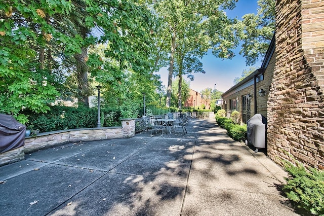 6776 N Laporte Ave, Lincolnwood, IL 60712 - view of patio / terrace with outdoor dining space and a grill
