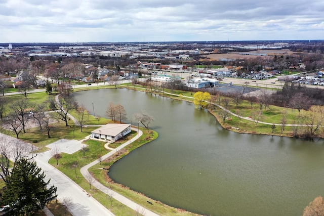 610 E Lemoyne Ave, Lombard, IL 60148 - bird's eye view featuring a water view