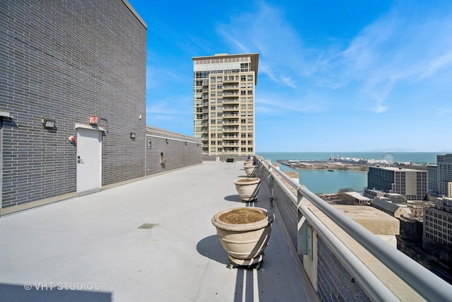 222 E Pearson St Unit 409, Chicago, IL 60611 - exterior space featuring a water view