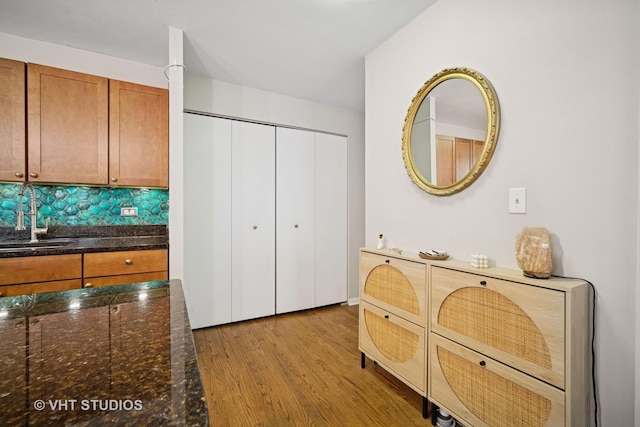 222 E Pearson St Unit 409, Chicago, IL 60611 - interior space with wood finished floors and a sink