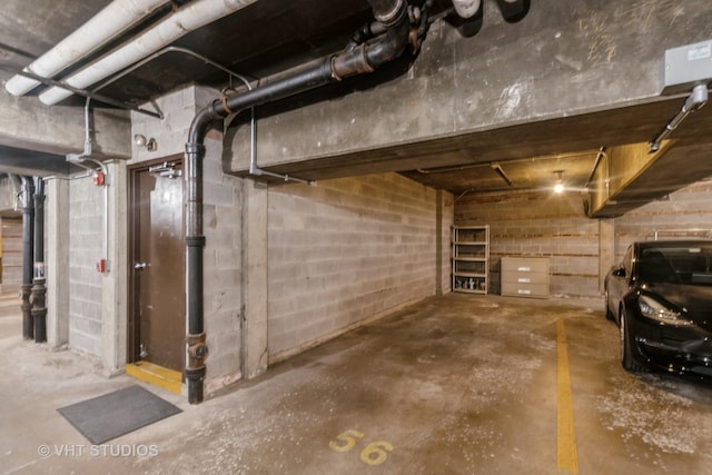 110 S Dunton Ave Unit 2A, Arlington Heights, IL 60005 - view of unfinished basement