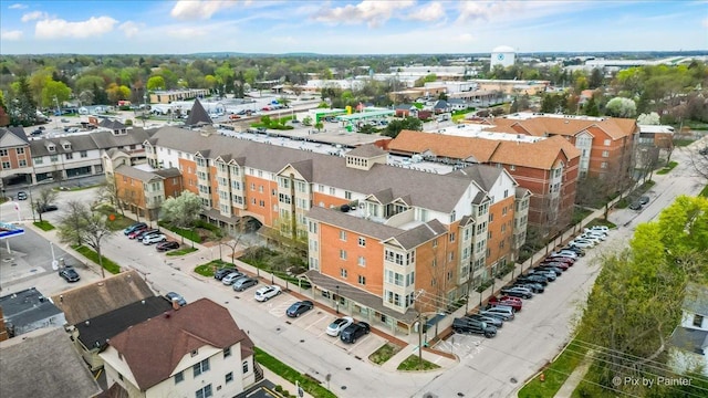 drone / aerial view