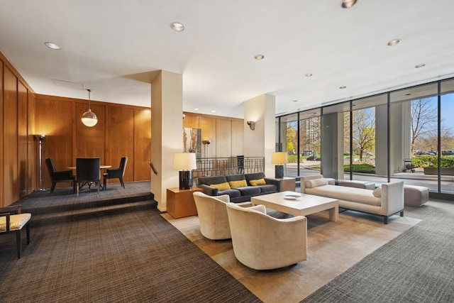 view of community lobby