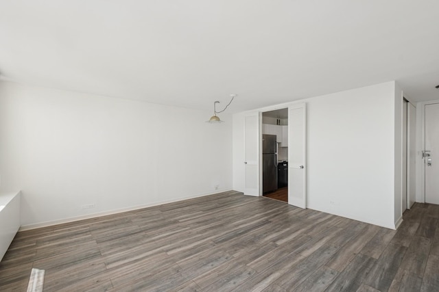 interior space with wood finished floors