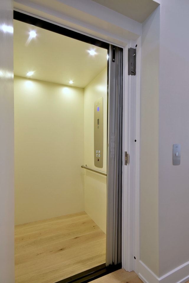 262 N Addison Ave, Elmhurst, IL 60126 - elevator featuring wood finished floors