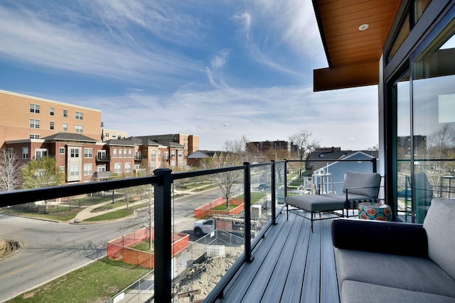 262 N Addison Ave, Elmhurst, IL 60126 - balcony featuring a residential view