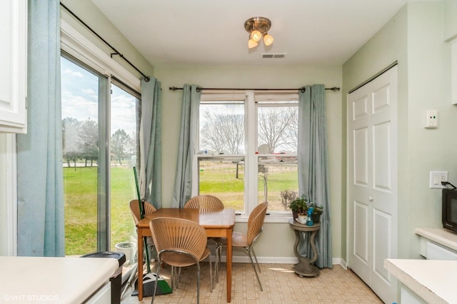 1198 Streamwood Ln Unit 1198, Vernon Hills, IL 60061 - sunroom with visible vents and baseboards