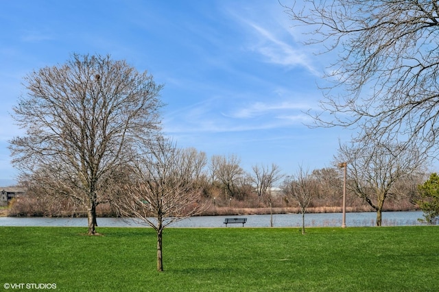 1198 Streamwood Ln Unit 1198, Vernon Hills, IL 60061 - view of yard with a water view