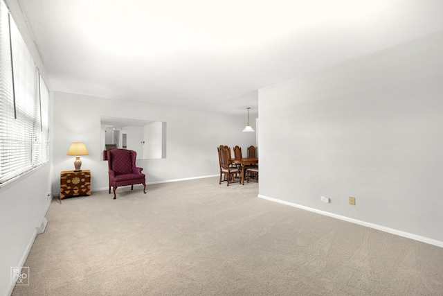 632 Columbine Ave, Lisle, IL 60532 - sitting room with carpet floors and baseboards